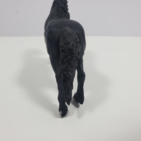 2005 Safari LTD Friesian Horse Black 5" Figure Retired - Picture 8 of 16